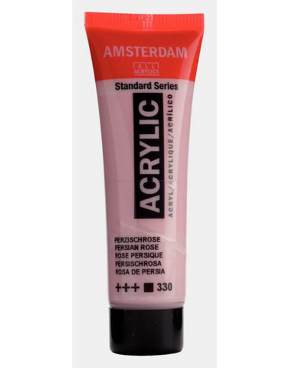 Amsterdam, Acrylic, Art & School, Paint, 20ml, 974510, Persian Rose